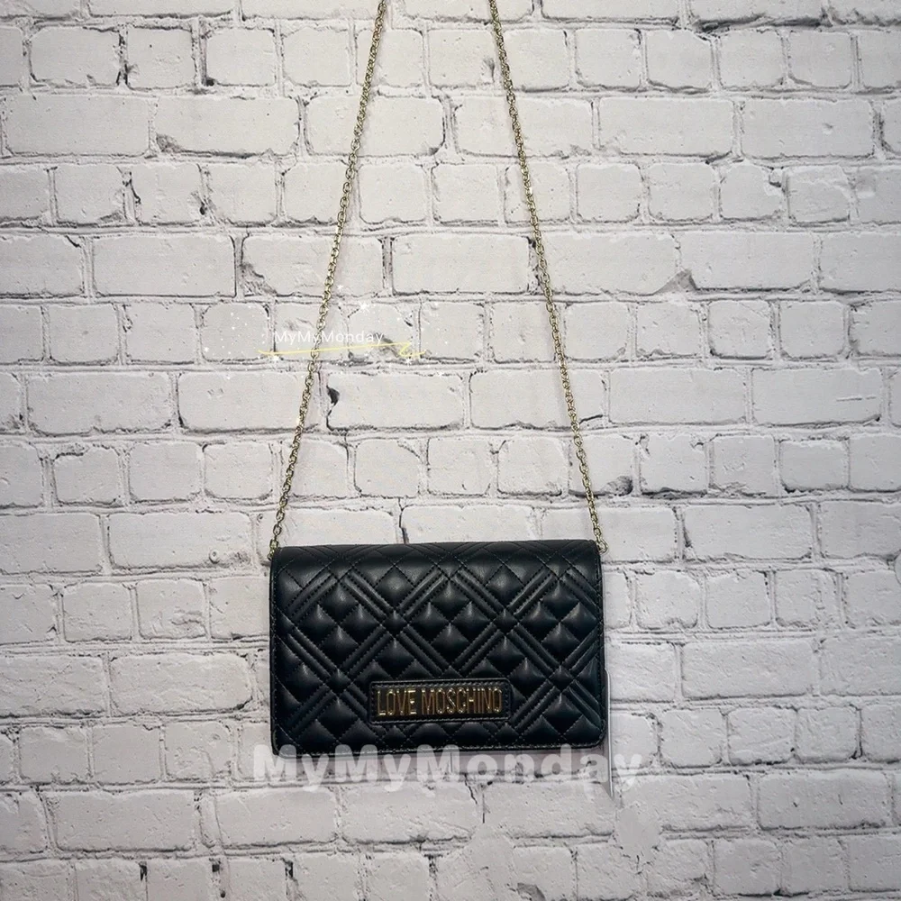 Love Moschino Crossbody Bag Wallet On Chain